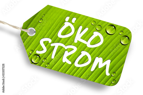 Ökostrom Etikett