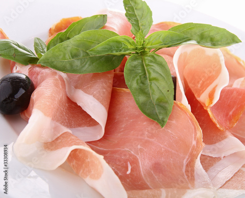 charcuterie, jambon cru photo