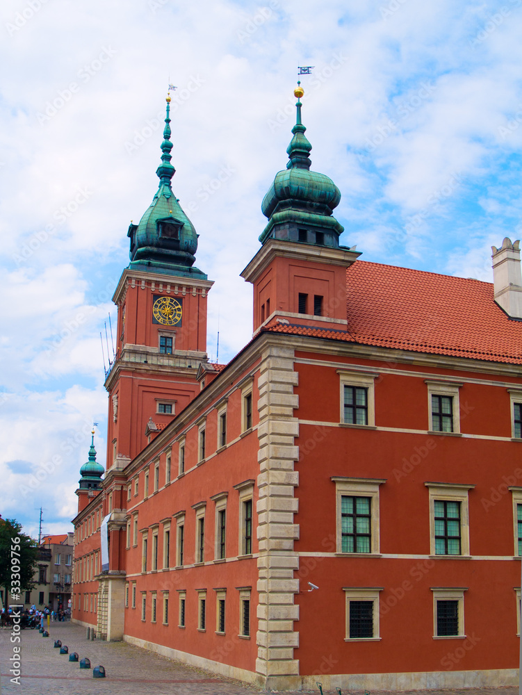 royal palace, Warsaw, Poland