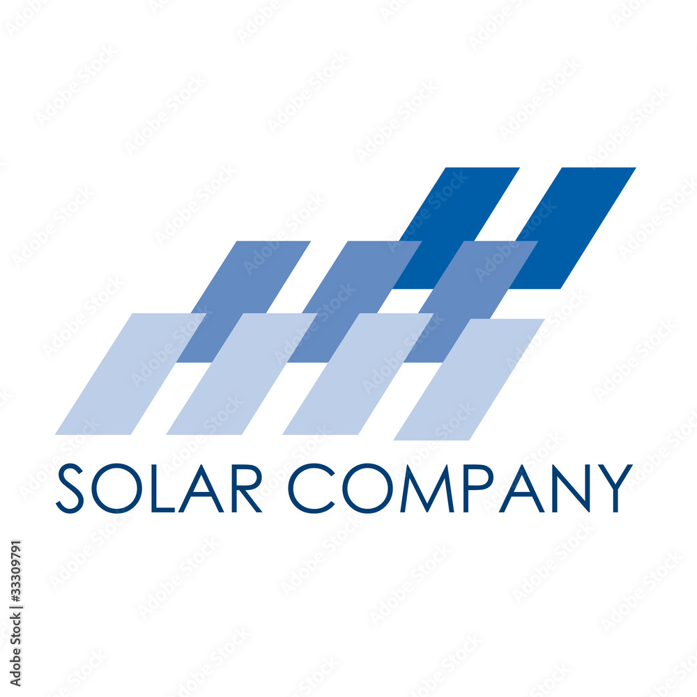 Logo solar energy # Vector