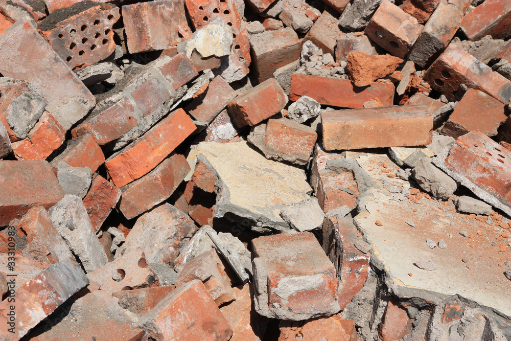 Bricks. Bricks.