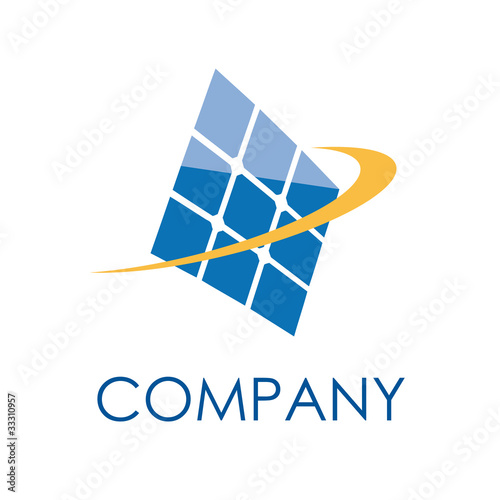 Logo solar energy # Vector