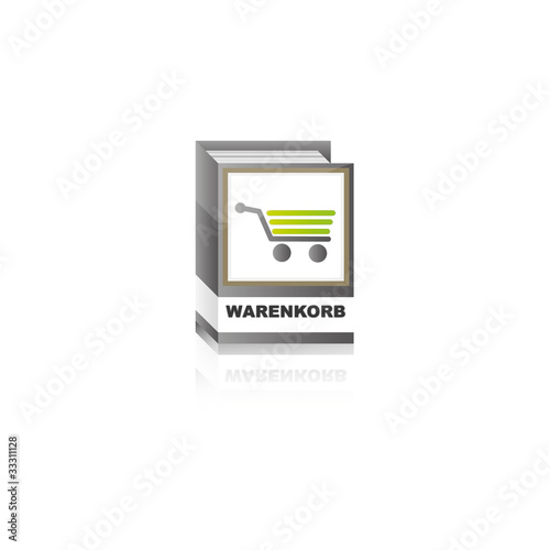Warenkorb Buch Icon II