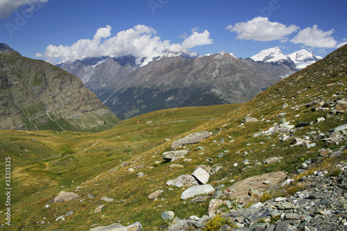 beautiful views of the mountain landscape