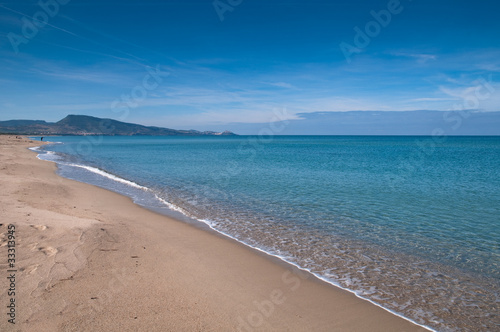 Sardinia, Italy: beautiful sea at Baia delle mimose, near Badesi photo