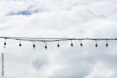 Light bulb and blue sky © taurus15