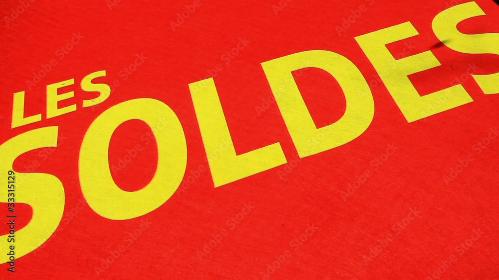 les soldes....