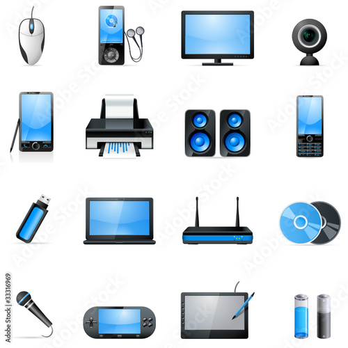 Elektronik Icon Set
