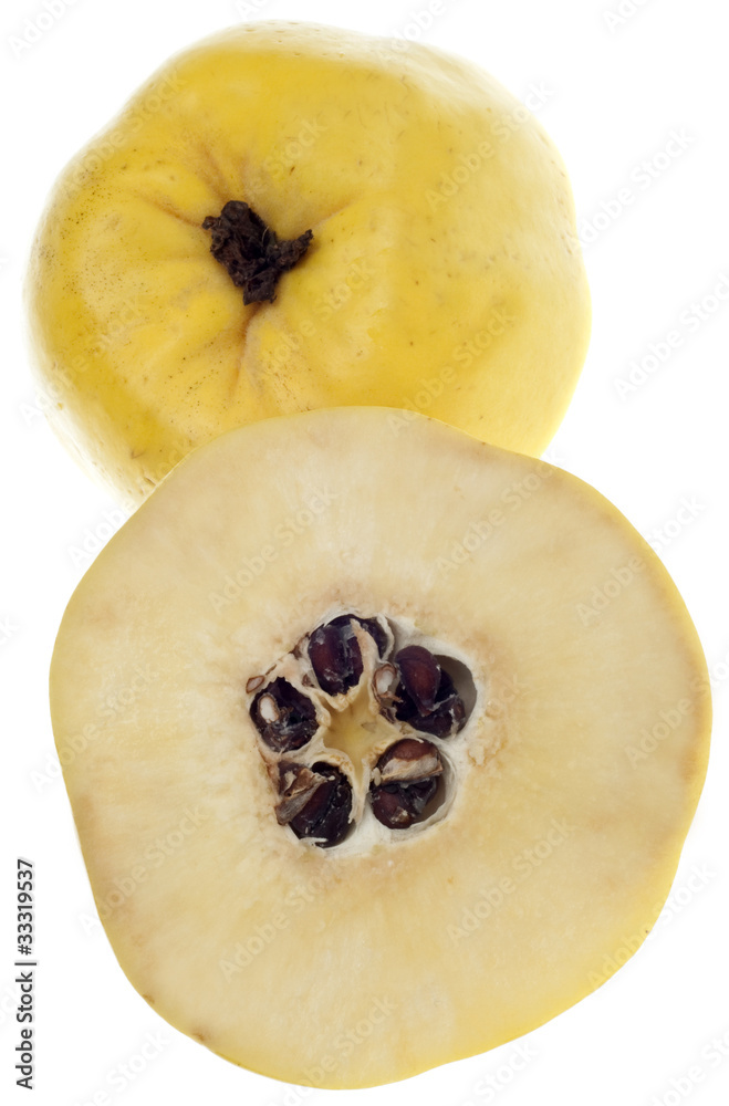 Sliced Quince Fruit Sliced Quince Fruit