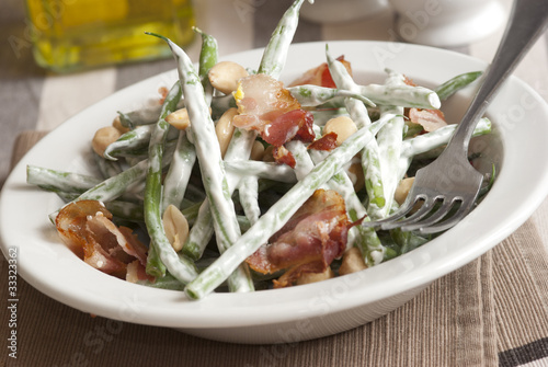 Photos Bacon and bean salad
