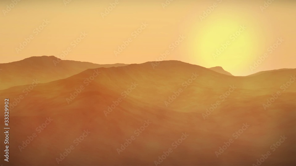 1264 Sahara arabian desert sandstorm wilderness environment