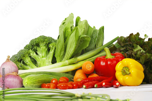 Many vegetables
