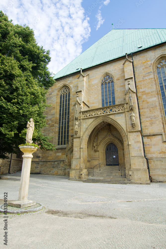 Fotografie Hintereingang zum Dom