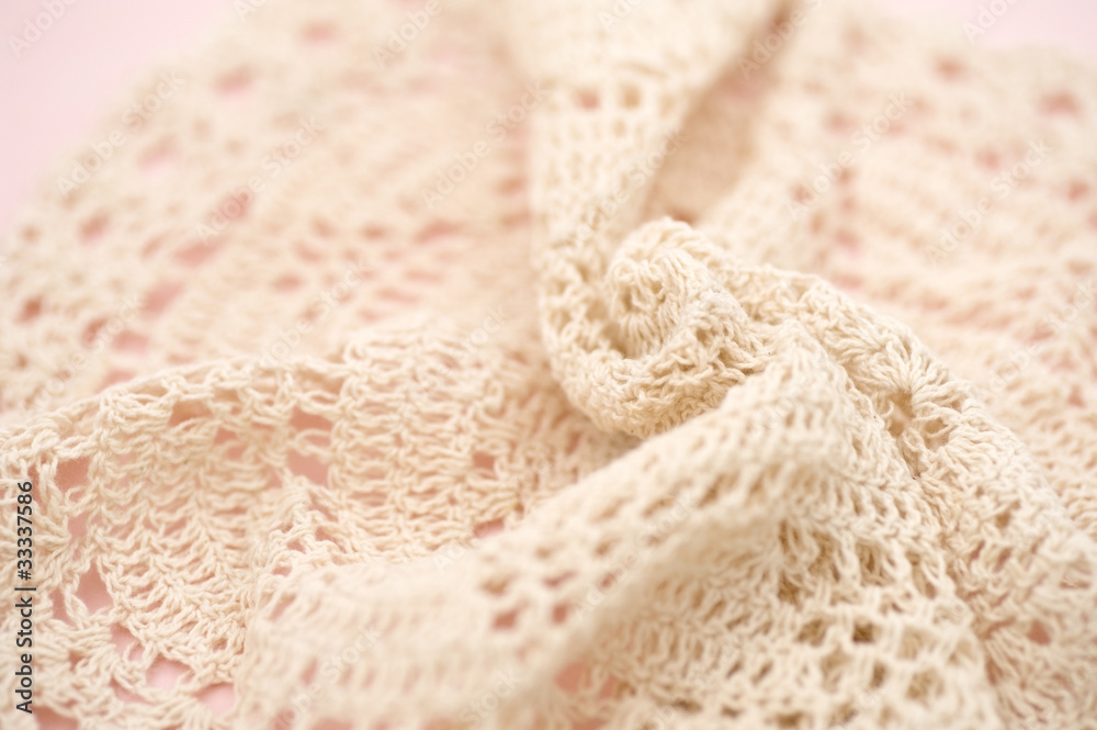 Obraz premium レースの布の背景