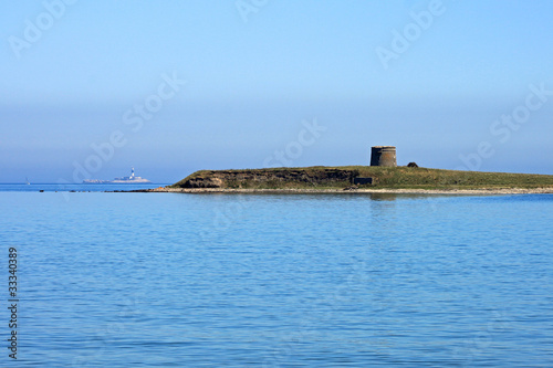 Obraz na plátně Coastal Islands Off Skerries