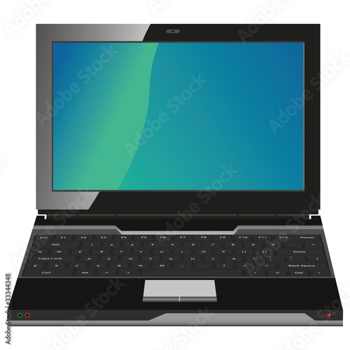 Vector laptop