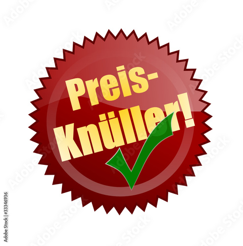 Preisknüller Sticker