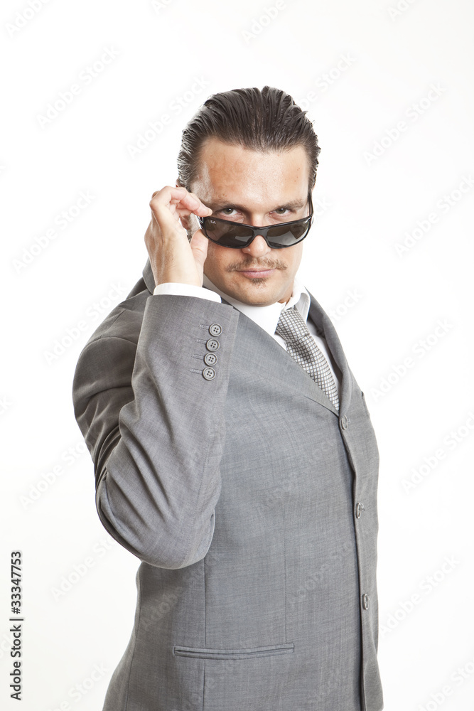portrait of a cool elegant young man