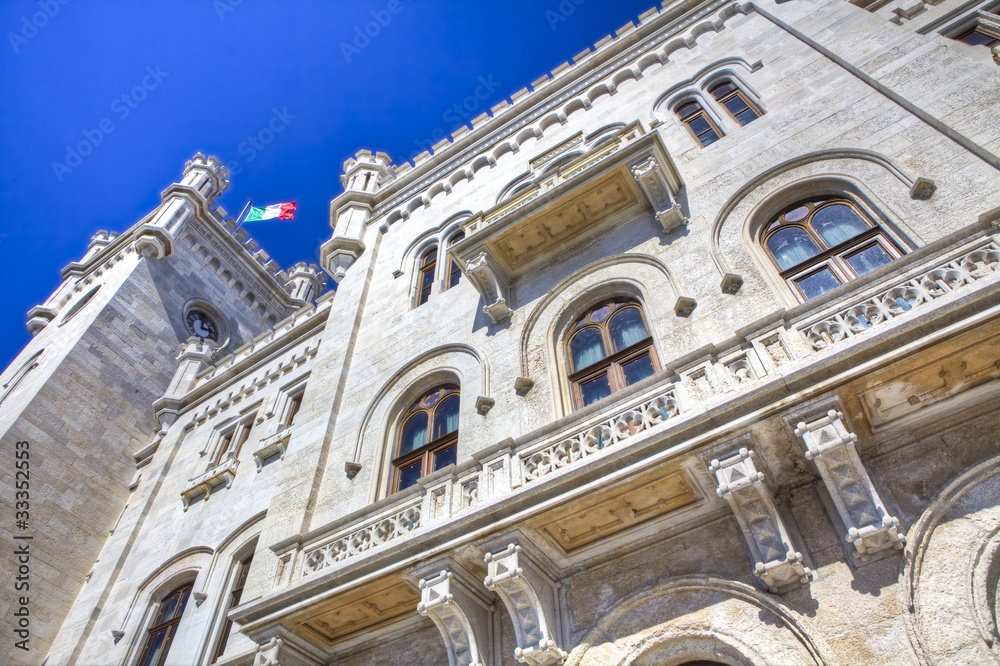 miramare castle in trieste italy