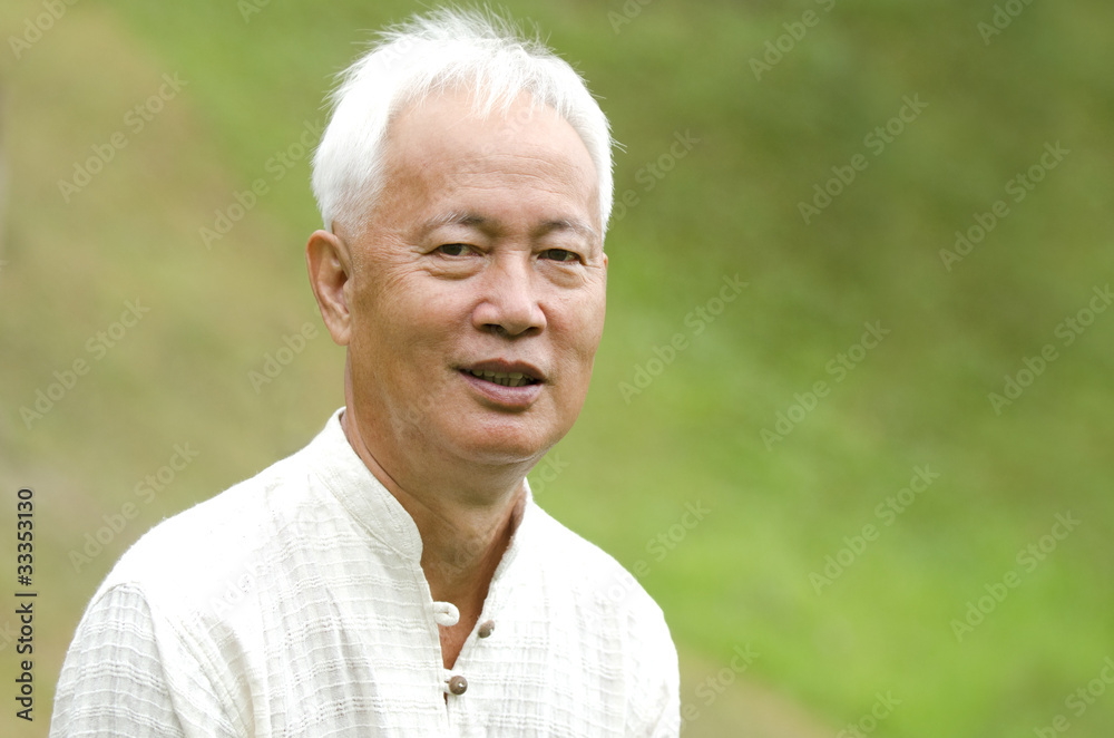 senior asian man senior asian man