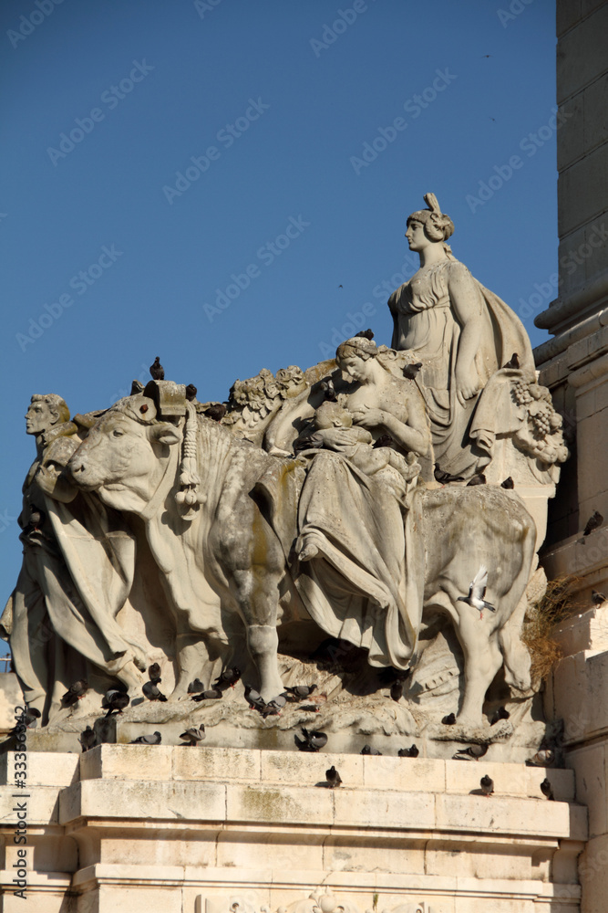 Obraz premium Monumento Cortes de Cádiz - Cortes de Cádiz Monument