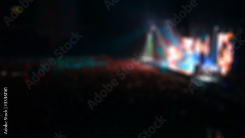 people at the concert photo