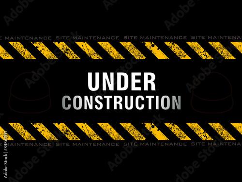 abstract under construction background