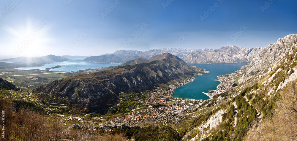 Bay of Kotor. Panorama