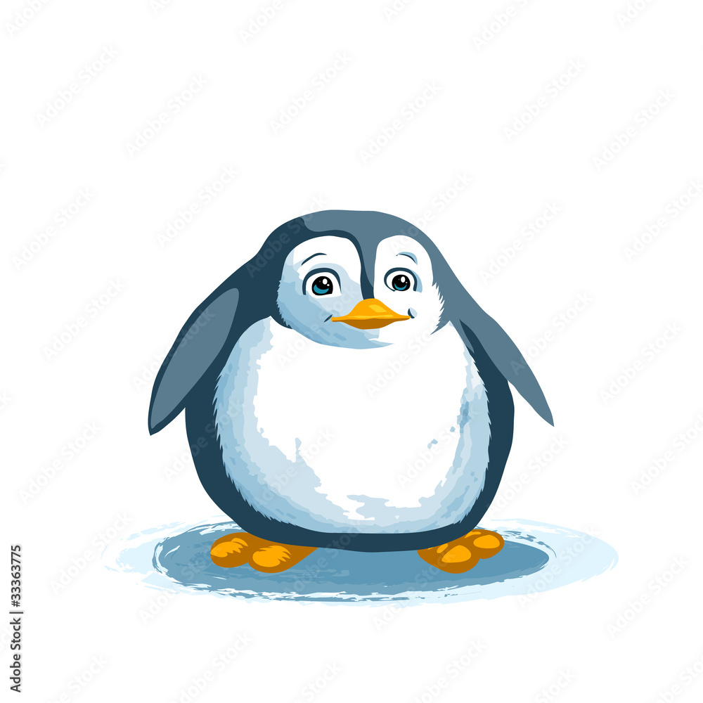 cute penguin