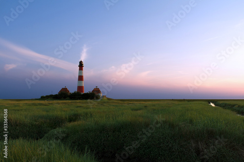 Sonnenuntergang in Westerhever