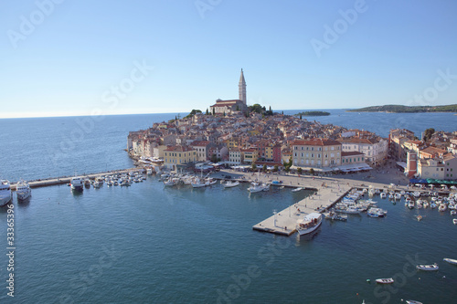 rovinj aerial