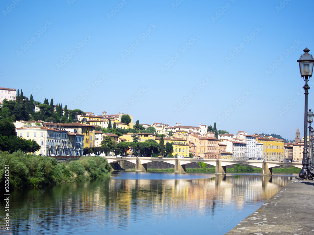 Ponte alle Grazie bridge in Florence