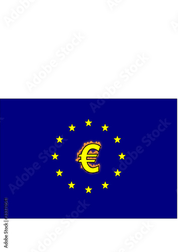 Euro in Flammen