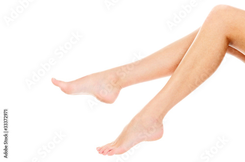 Womans legs   Isolated