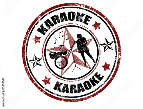 Karaoke stamp