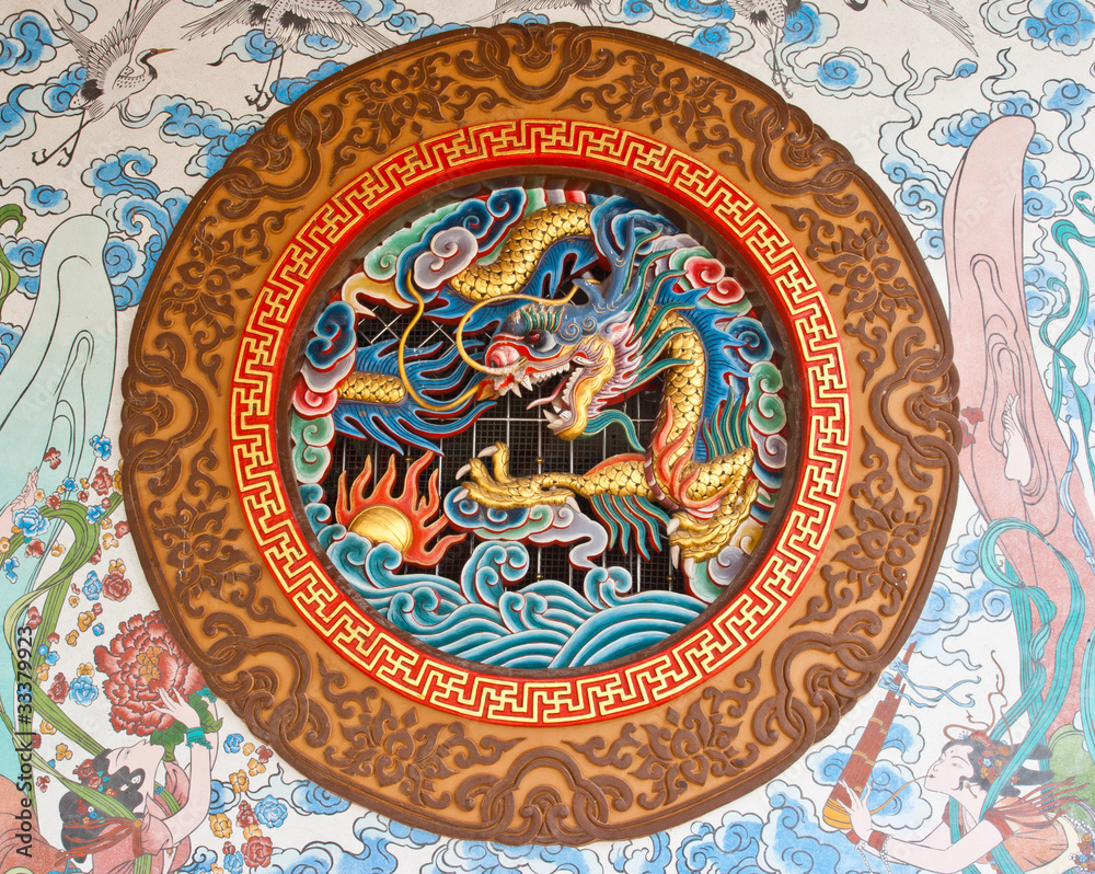 dragon art of chinese style