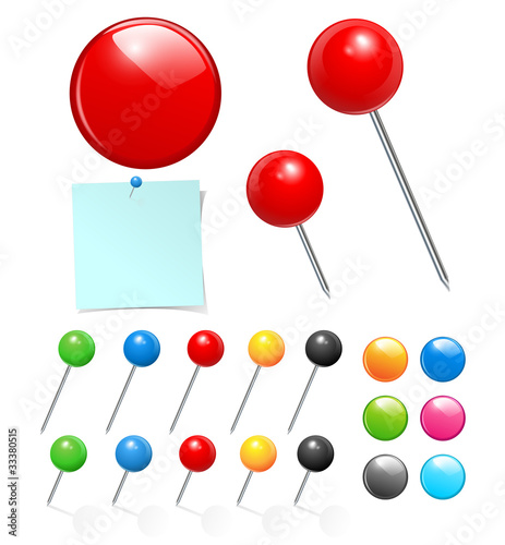 push pin collection