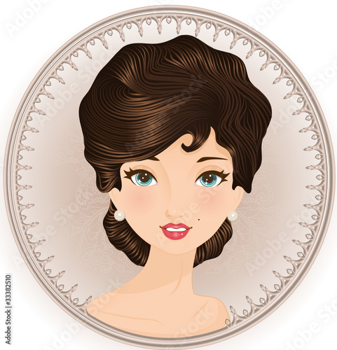 Portrait Femme style 1900