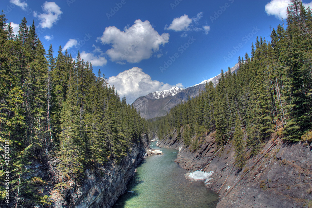Landschaft bei Banff, Kanada (HDR)