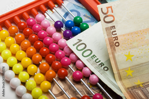 Abacus and european money