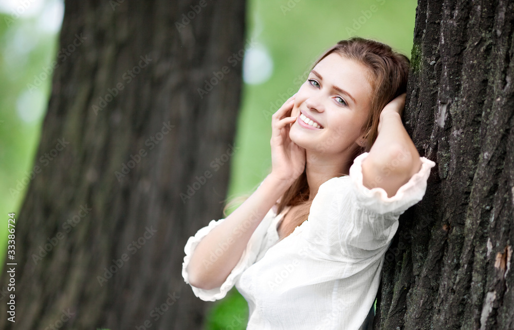 woman outdoors