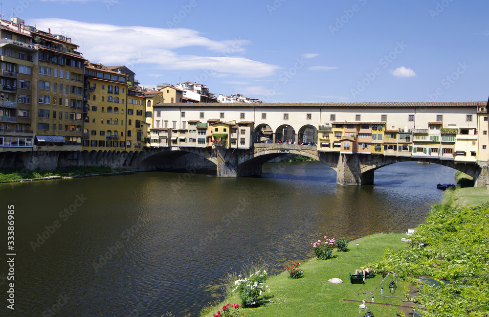 UNESCO WELTKULTURERBE - Ponte Vecchio - Florenz