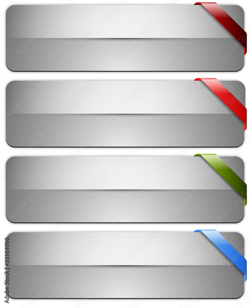 Web buttons Web buttons