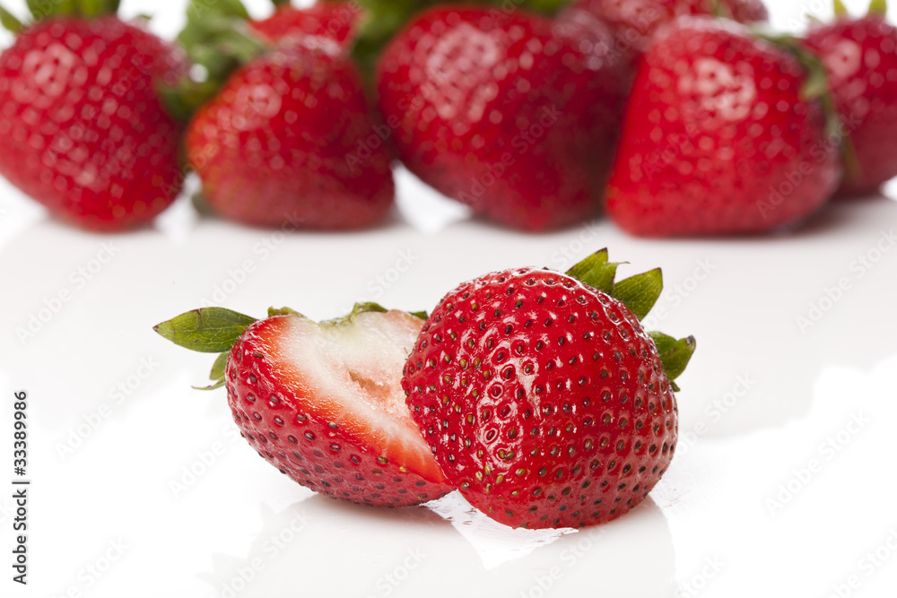 Fresh red strawberries Fresh red strawberries