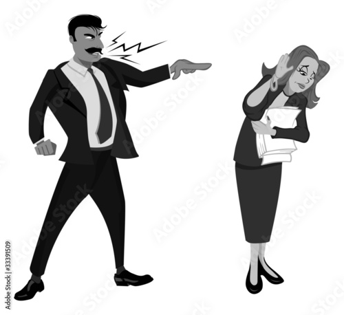harassment grayscale