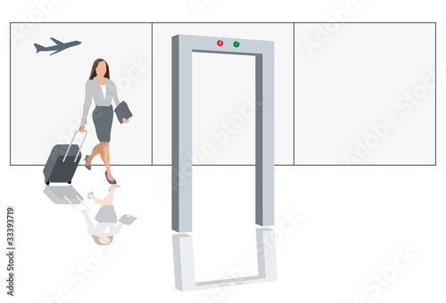 Airport security check