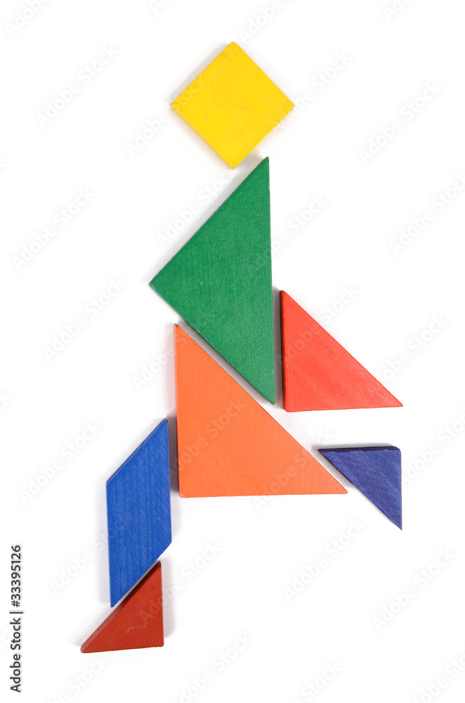 Chinese tangram Chinese tangram