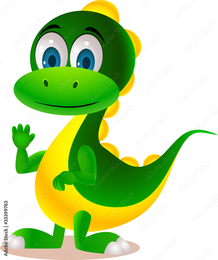 Fototapeta premium Cute dinosaur