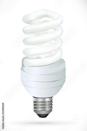 cfl on white background