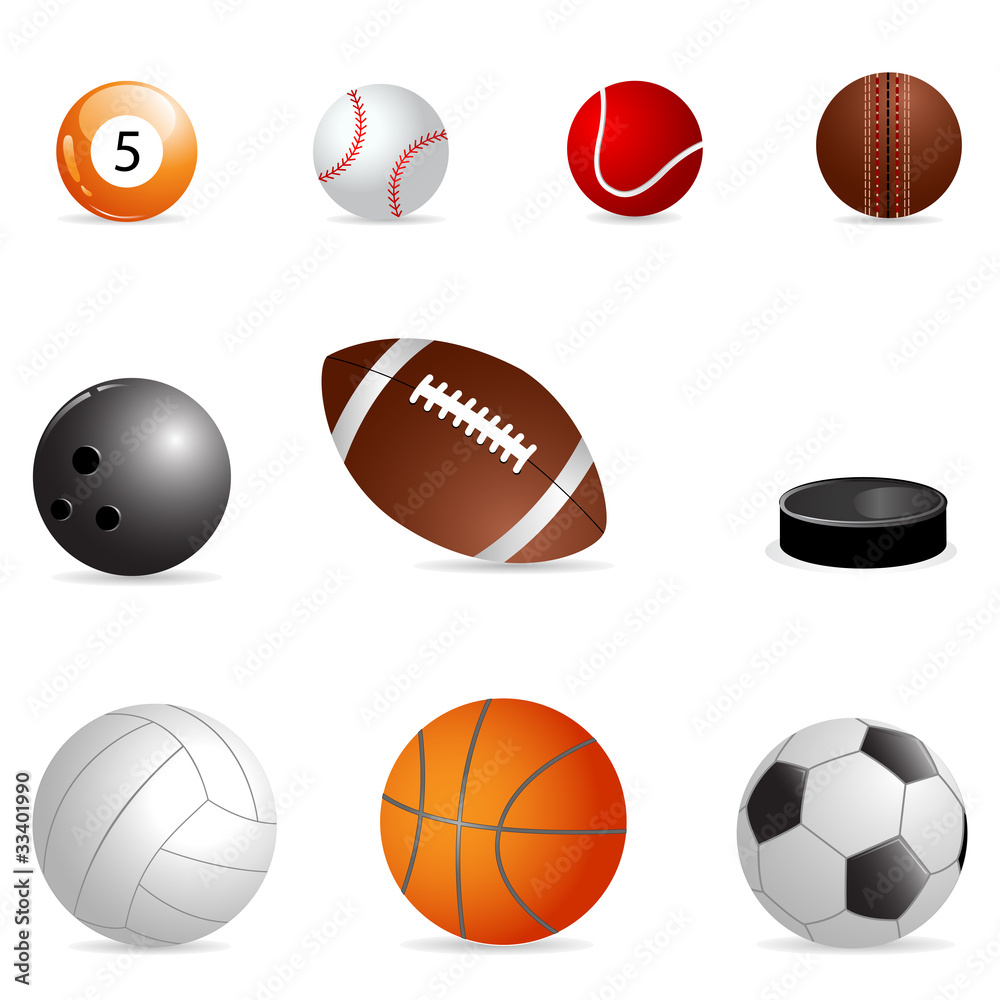 different balls different balls